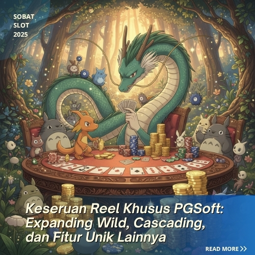 Keseruan Reel Khusus PGSoft: Expanding Wild, Cascading, dan Fitur Unik Lainnya